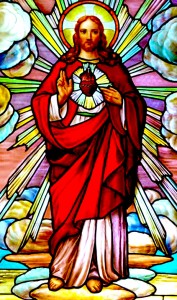 Jesus Christ in Stained Glass